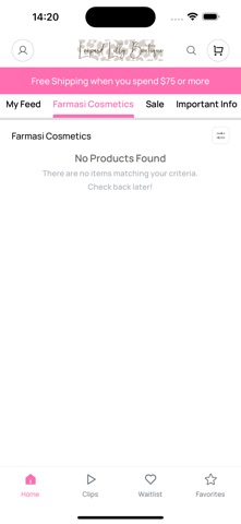 Leopard Lilly Boutique app screenshot
