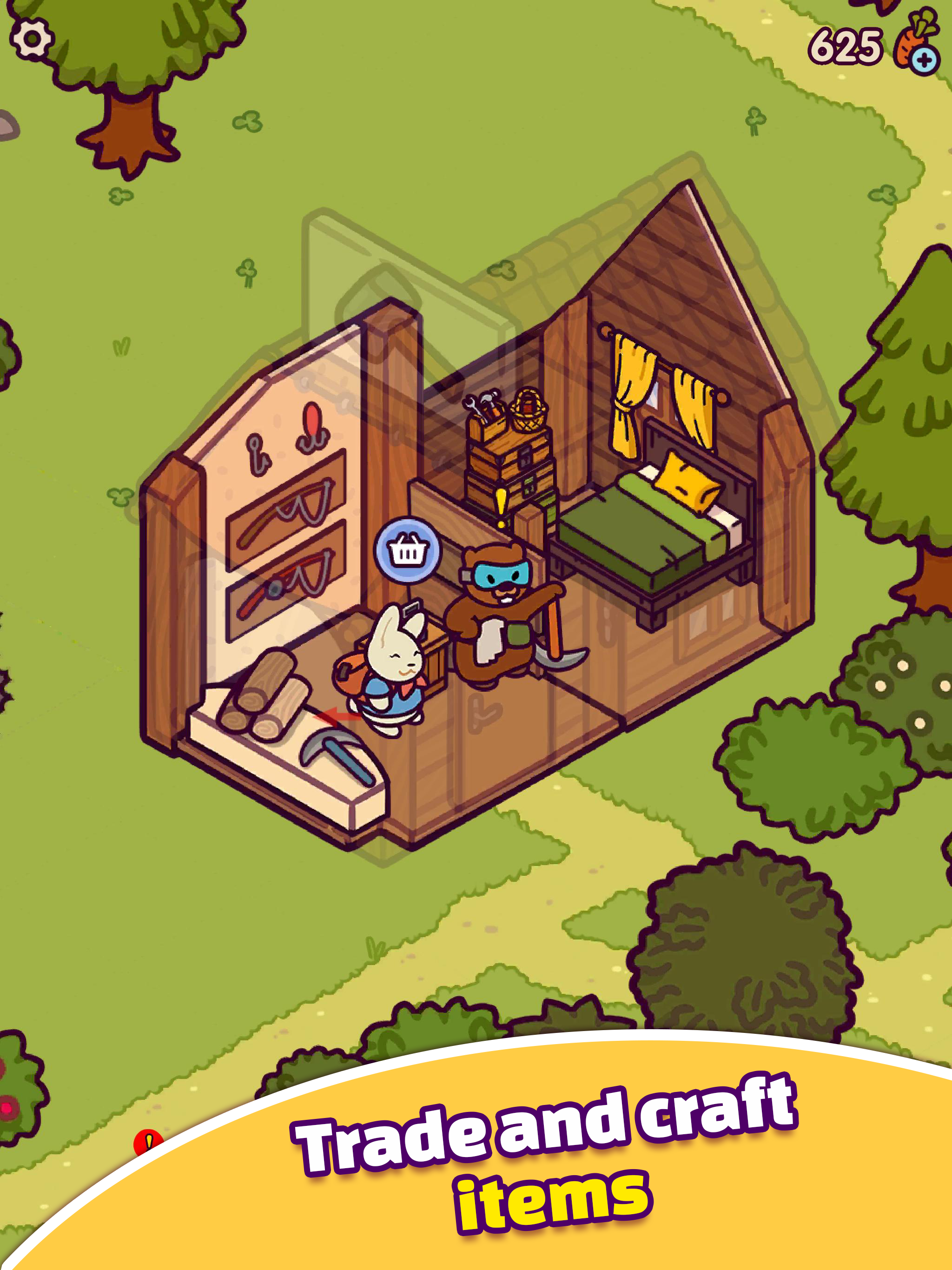 Bunny Cafe - Cute Cozy Games screenshot 14