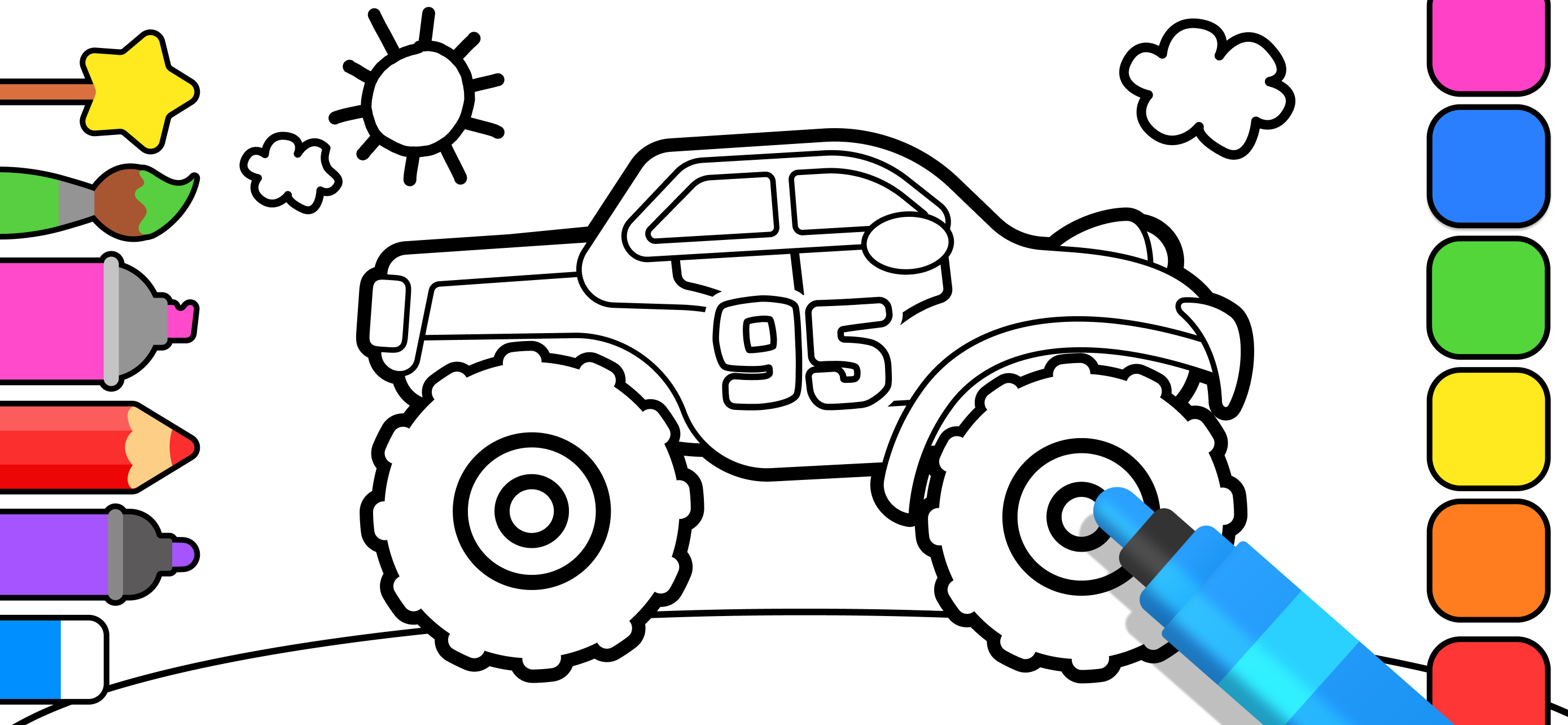 Coloring Book - Kids Games 2+ screenshot 3