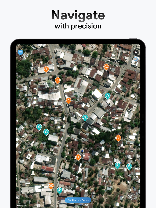 Cellular Network Signal Finder Screenshot