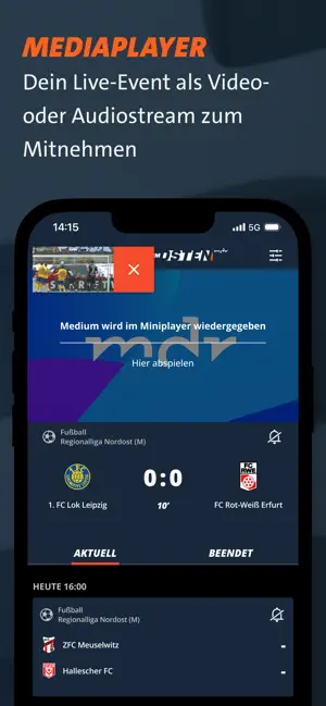 MDR Sport im Osten: Sport News iPhone screenshot 4