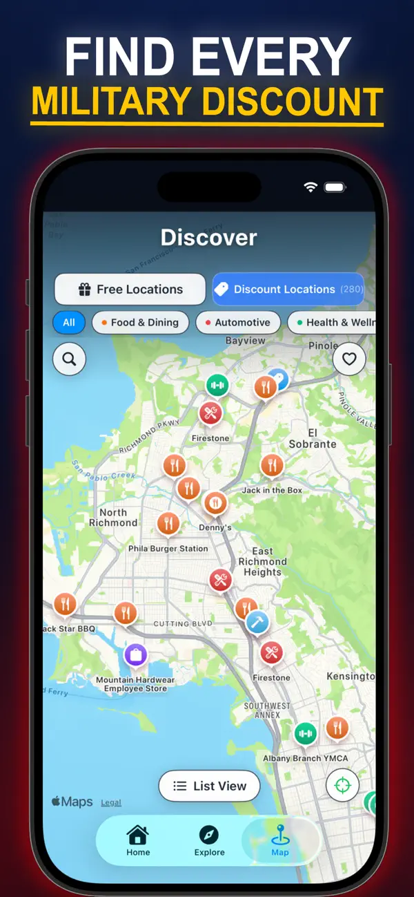 Screenshot #1 pour Military Benefits App
