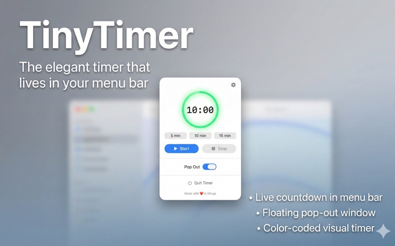 TinyTimer app screenshot