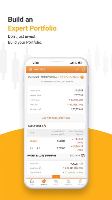 RISE: Stocks, IPO, Mutual Fund Screenshot