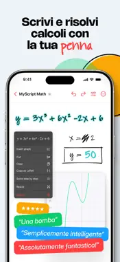 MyScript Math: Solve & Plot screenshot 1