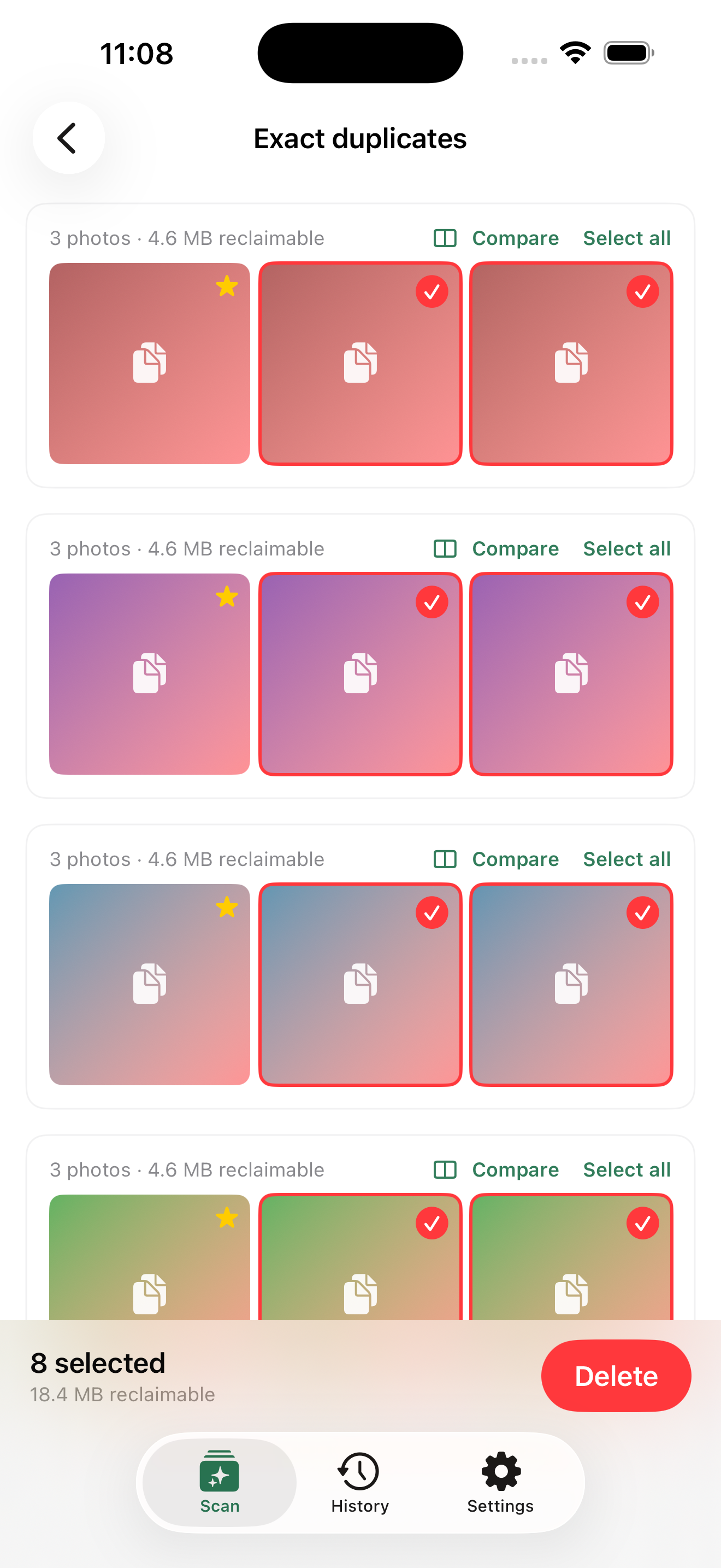 Clean: Duplicate Photo Cleaner screenshot 4