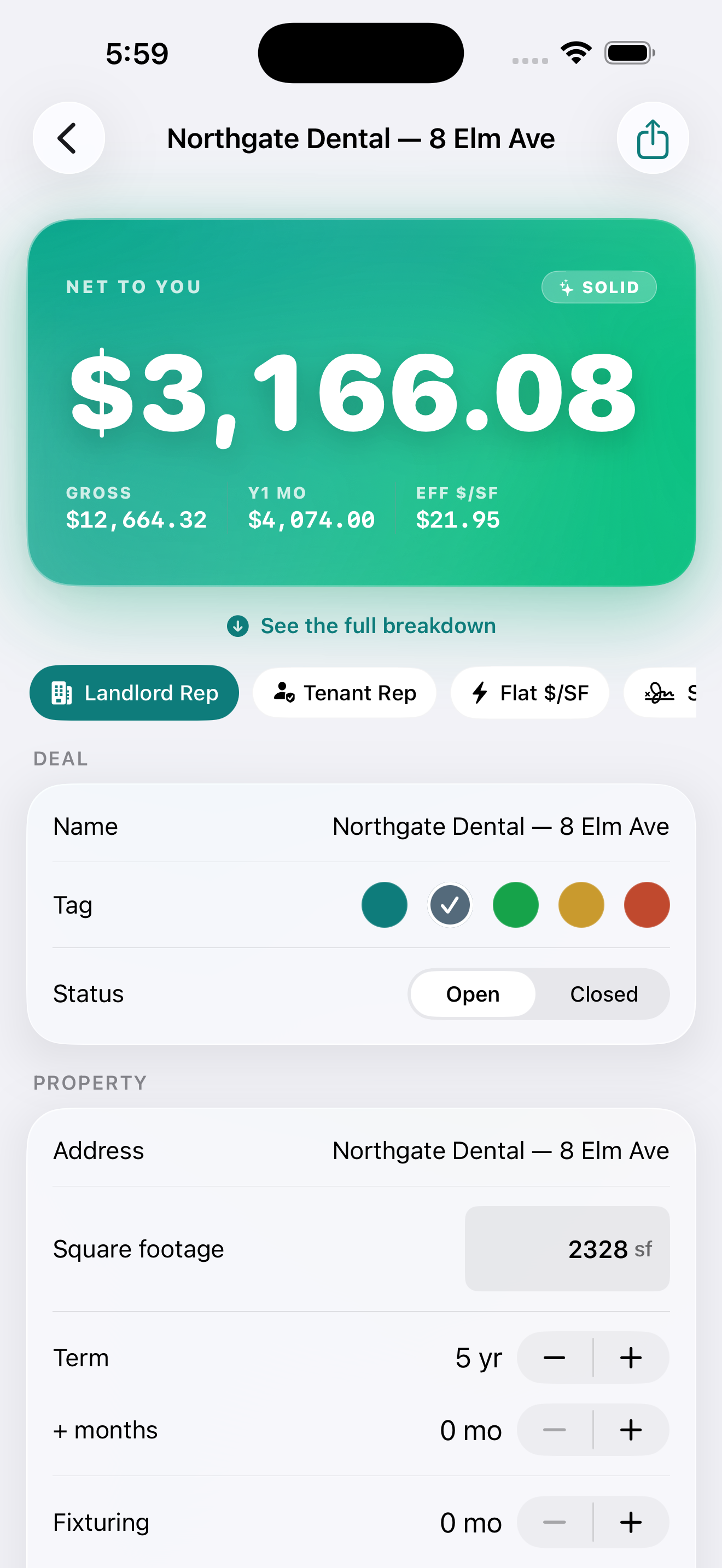 DealDesk CRE screenshot 2