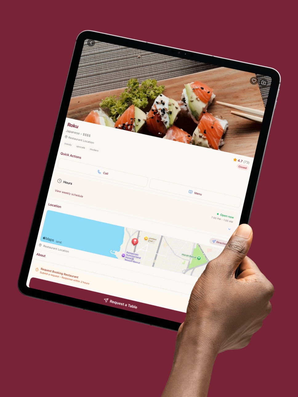 iPad screenshot