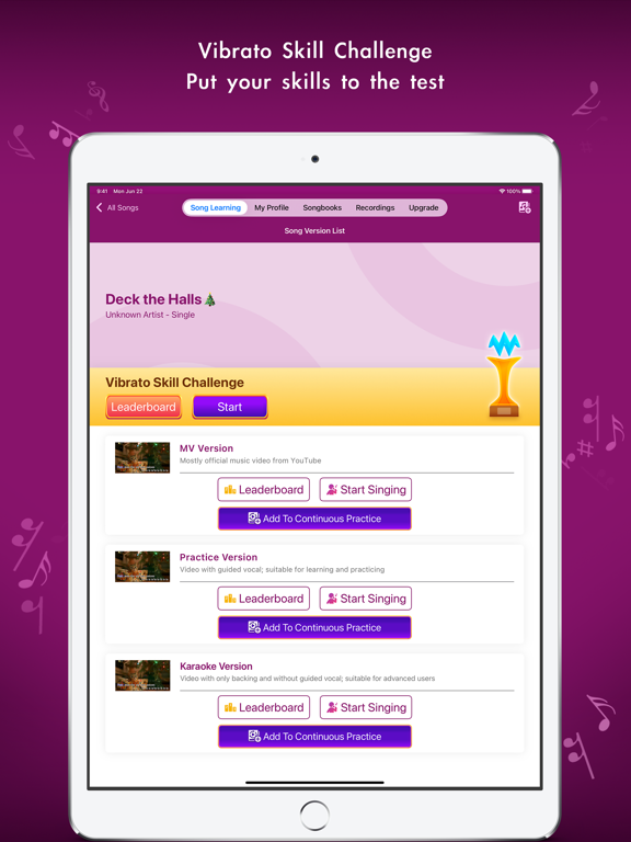 KaraDoReMi - Your Karaoke Pal iPad screenshot