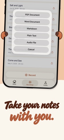 Sermon Notes: Church Recorder Screenshot 5 of 7