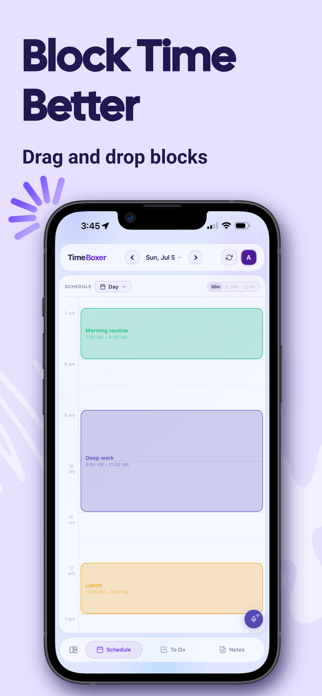TimeBoxer Daily Planner Screenshot 5 of 7