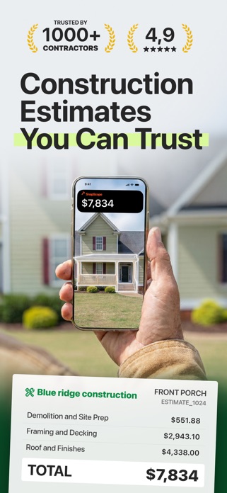 SnapScope: AI Bid Estimator Screenshot 1 of 6
