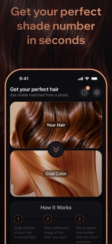 Hair Dye Selection Screenshot 2 of 5