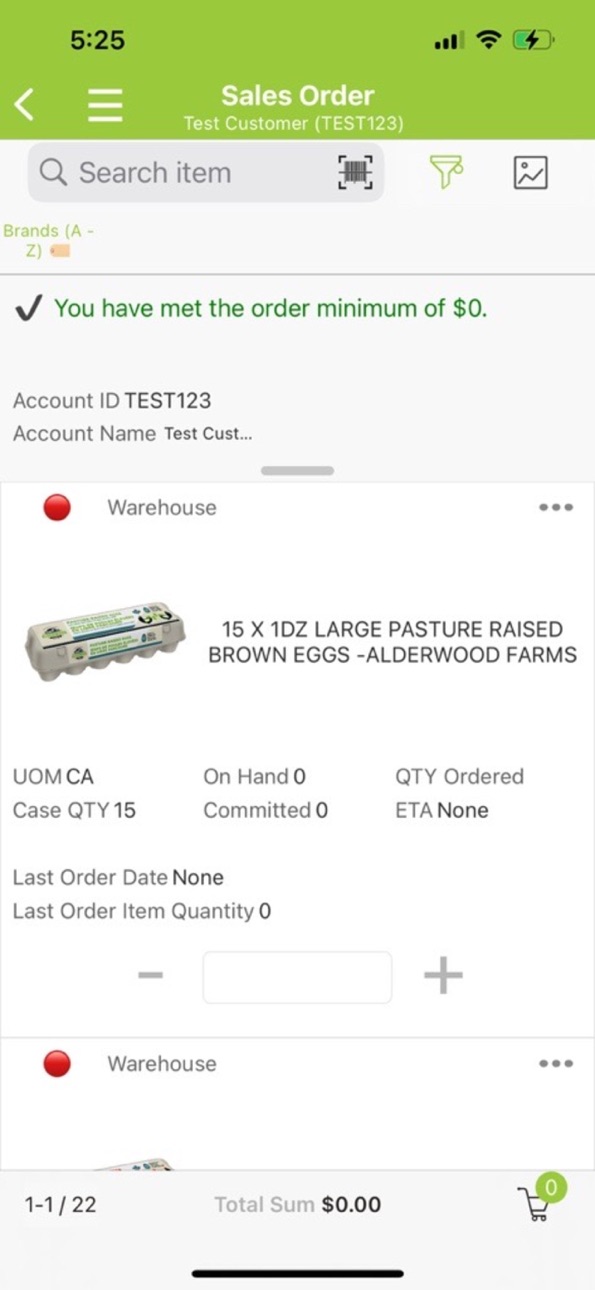 iPhone screenshot