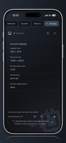 AboutMyDevice: Benchmark, info Screenshot 5 of 5