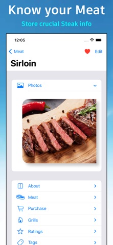 Grillday iPhone screenshot