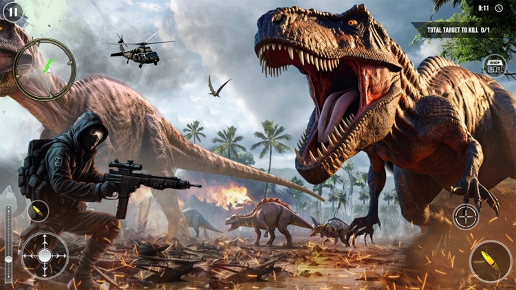 Wild Animal Dino Hunting Games
