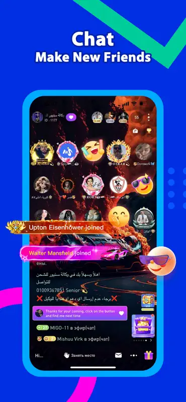 Migo Live: Voice & Video Room screenshot 2 of 6