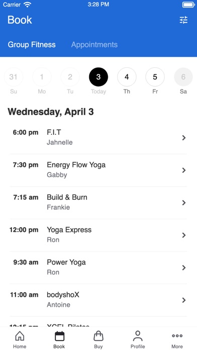 XCEL Athletic Lifestyle Screenshot