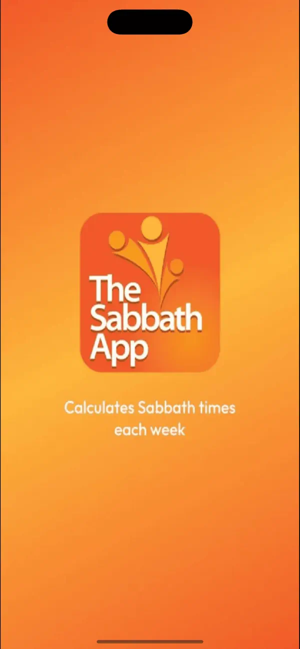 Screenshot #1 pour The Sabbath App