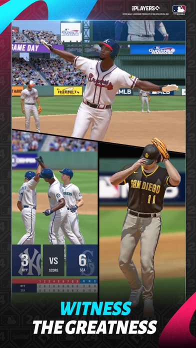 MLB Clutch Hit Baseball Screenshot