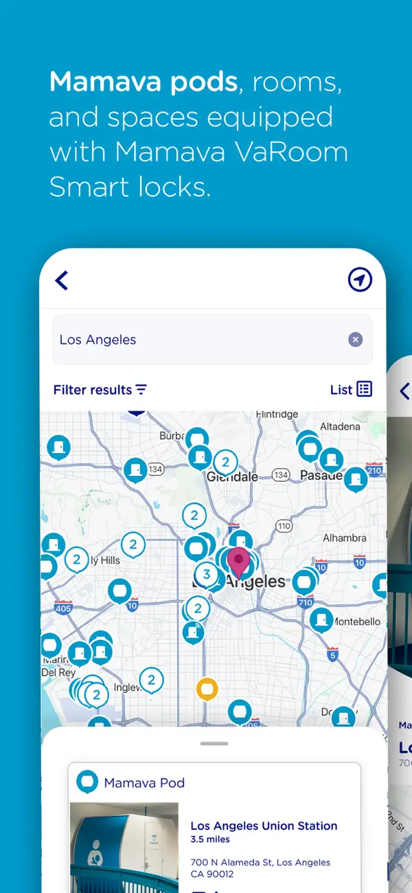 Screenshot #2 pour Mamava - Breastfeed on the Go