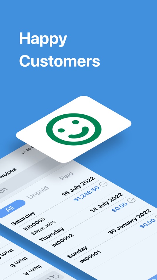 #6. Invoice Maker Flex, Simple app (iOS) By: B TO J PTY LTD