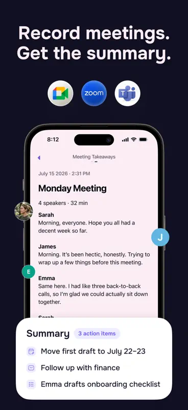 Letterly: AI Note Taker - Memo screenshot 5 of 10