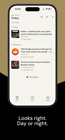 Latr: Save Links for Later screenshot