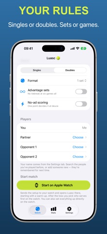Luasc: Tennis Score Keeper Screenshot 5 of 7