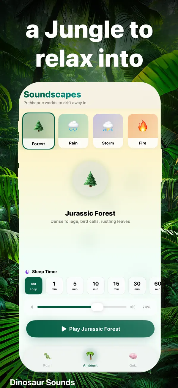 Screenshot #3 pour Dinosaur Sounds