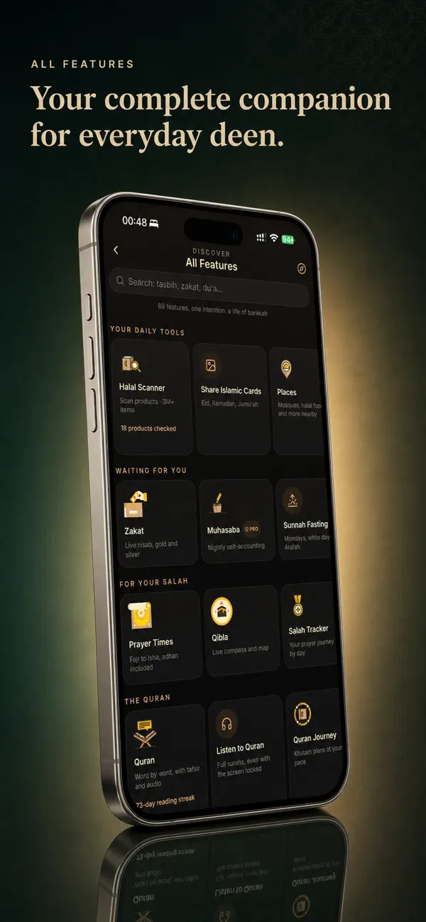 Screenshot #1 pour Barakah : Prière et Coran