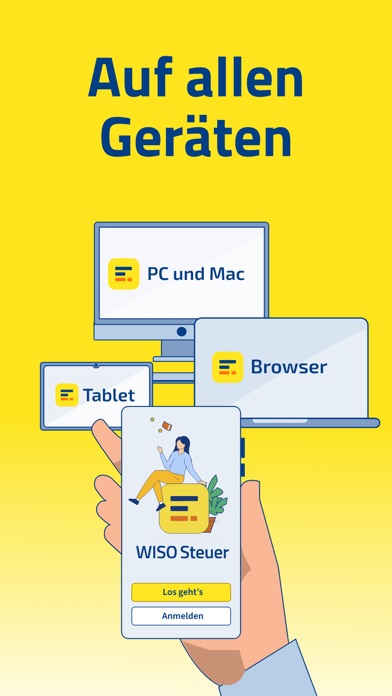 WISO Steuer - Steuererklärung iPhone screenshot 8 - Finance app