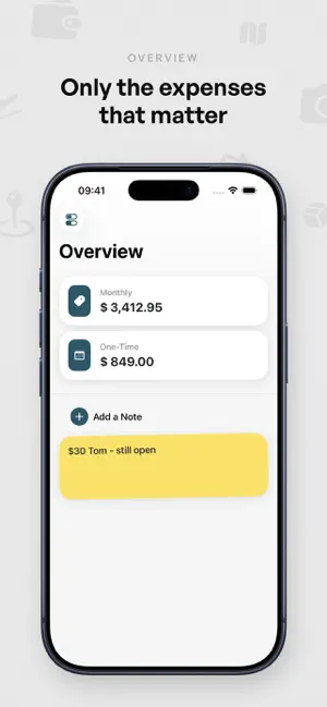 ToSpend: Expense Tracker screenshot 1