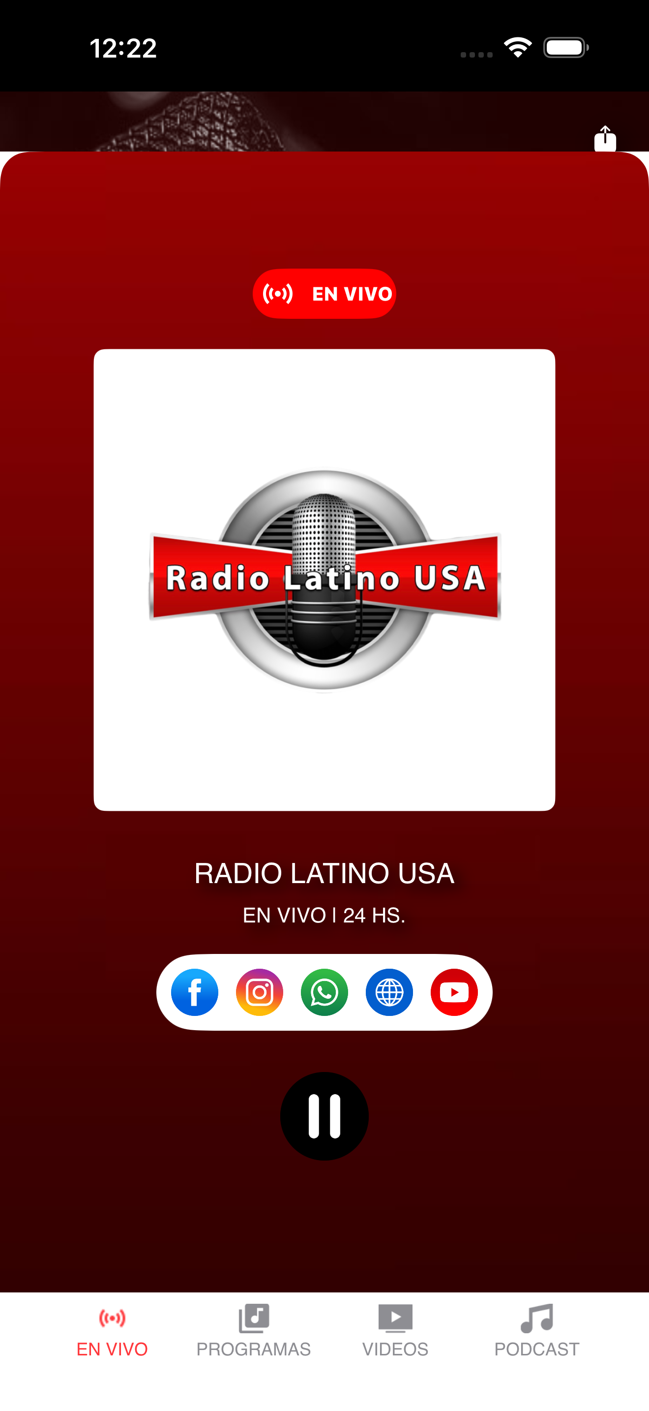 Radio Latino USA screenshot 3