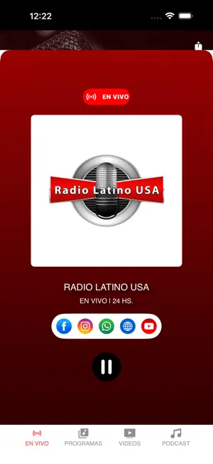 Radio Latino USA screenshot 3