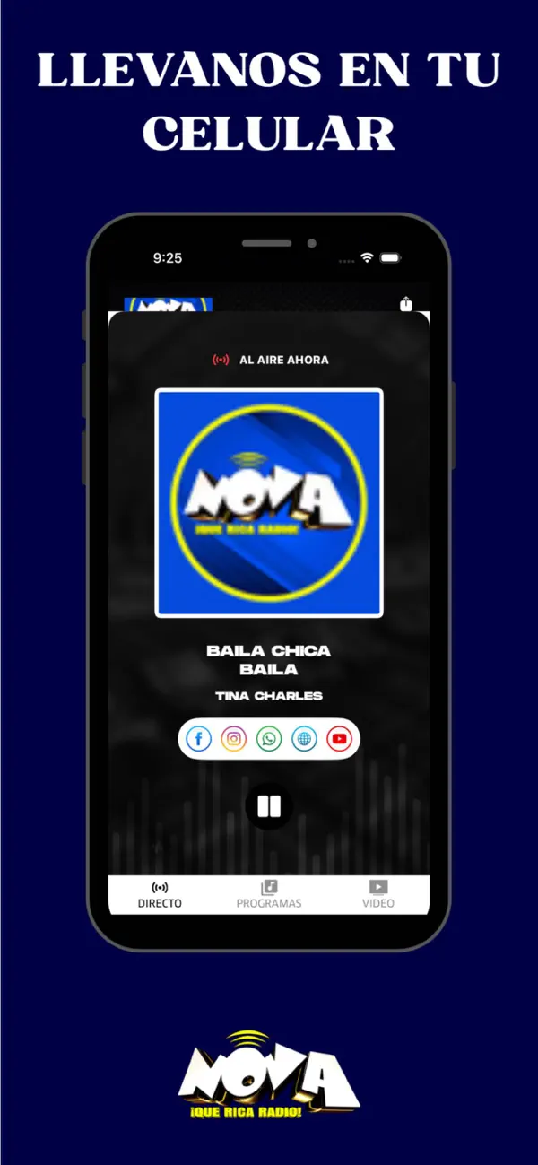 Screenshot #1 pour Nova que rica Radio FM