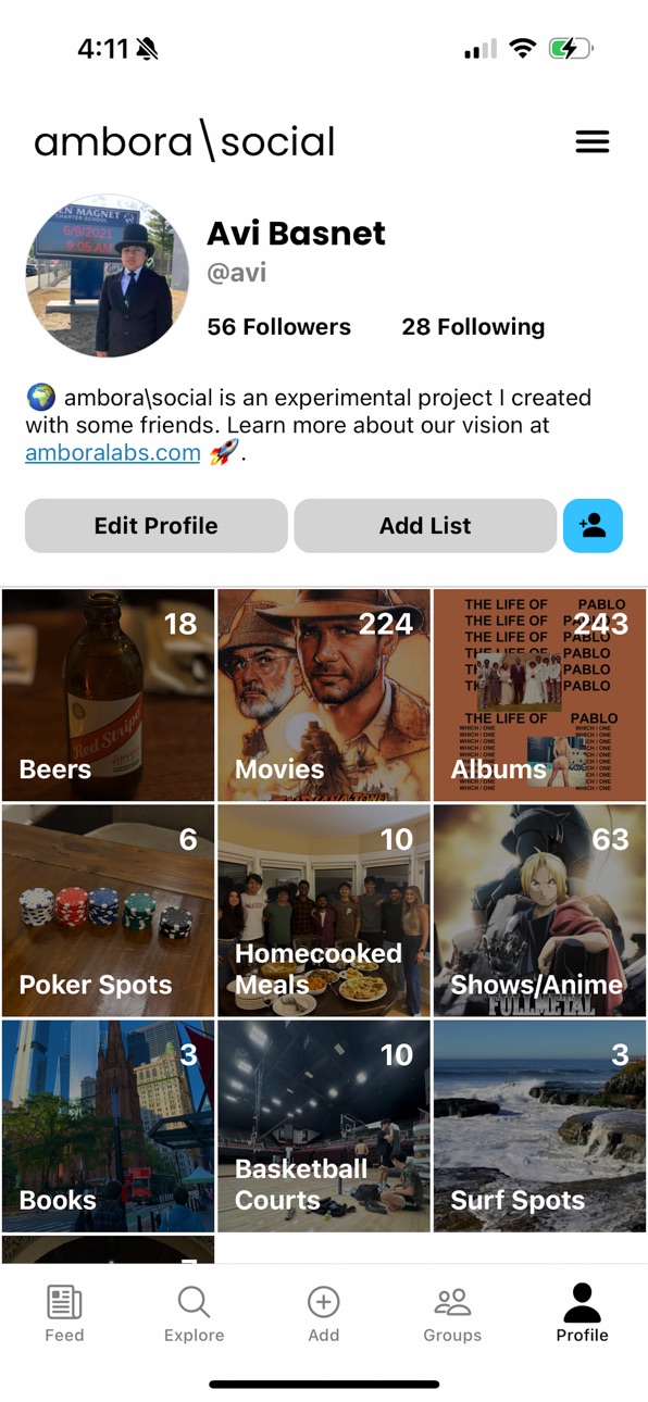 iPhone screenshot