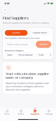 Servd iPhone screenshot