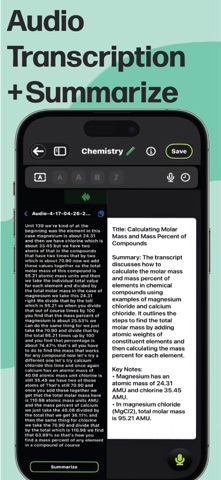 Wizard AI Notes Study App iPhone screenshot