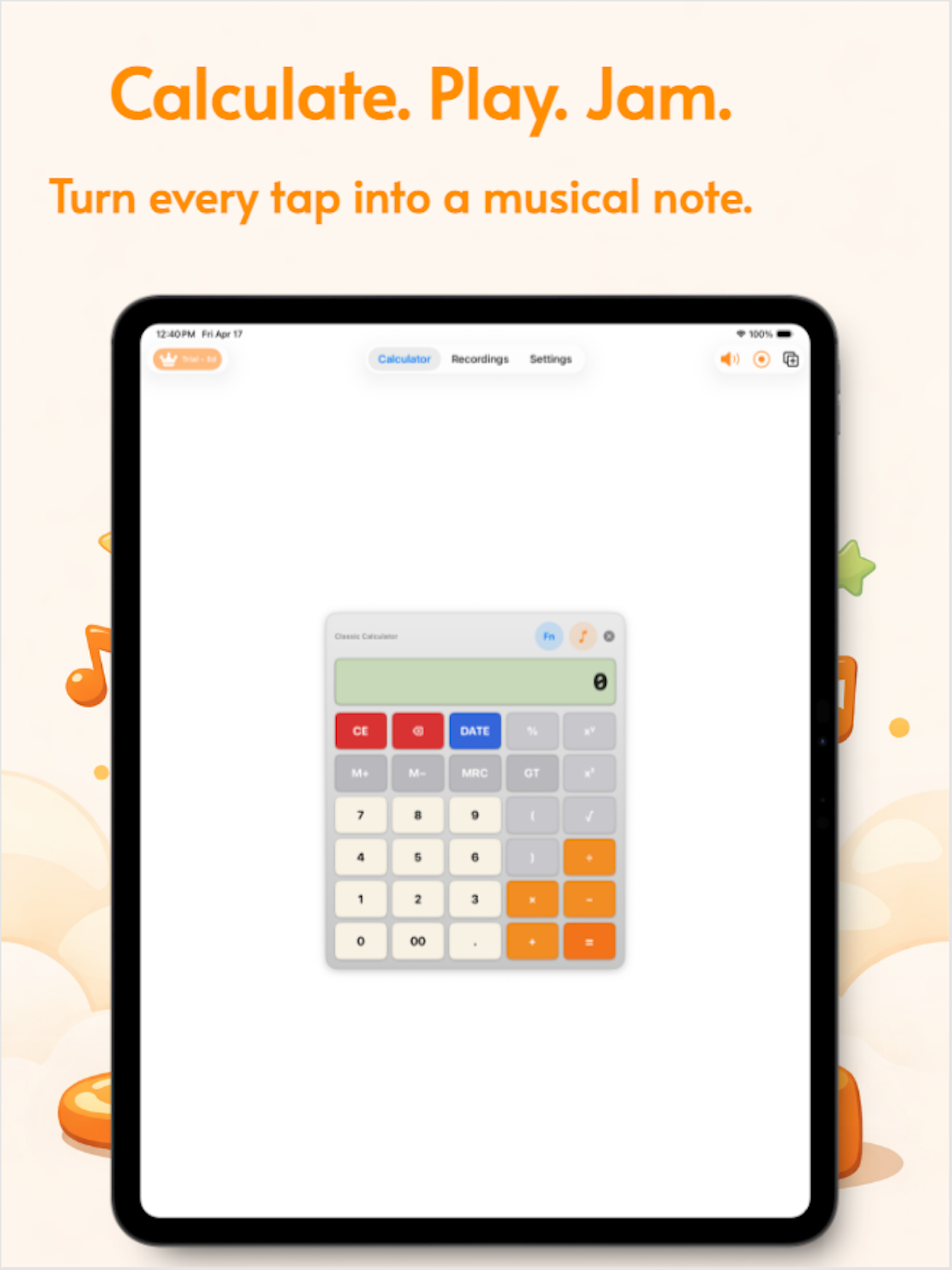 NumJam: The Musical Calculator