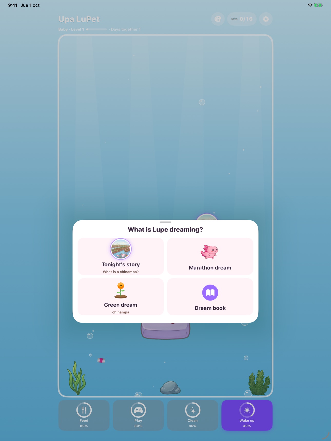 Screenshot 10 of Upa LuPet: axolotl pet