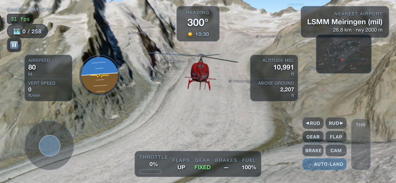 Screenshot 2 of Swiss Flight Simulator
