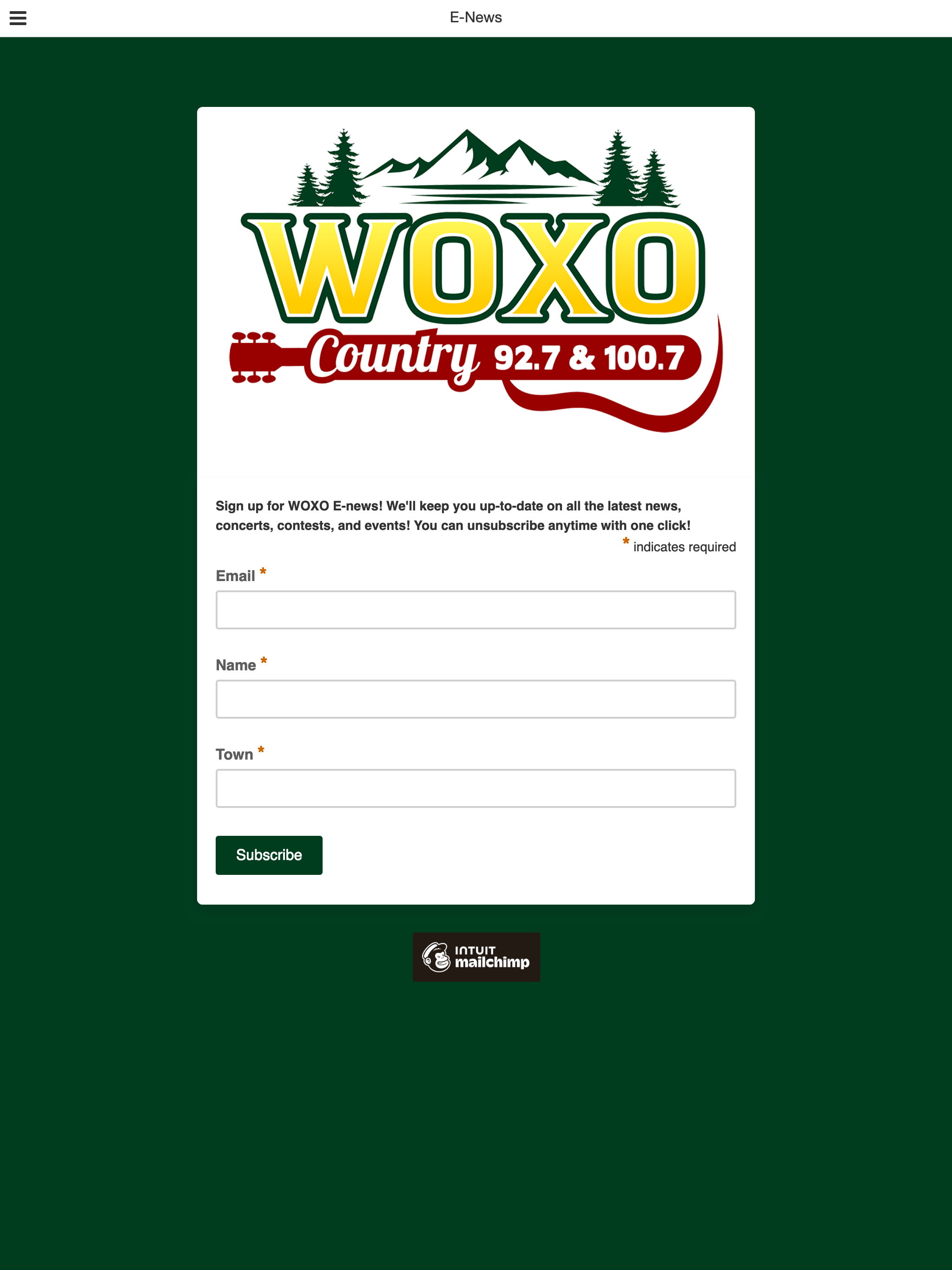 WOXO Country