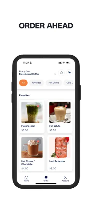 Press Ahead Coffee screenshot 3