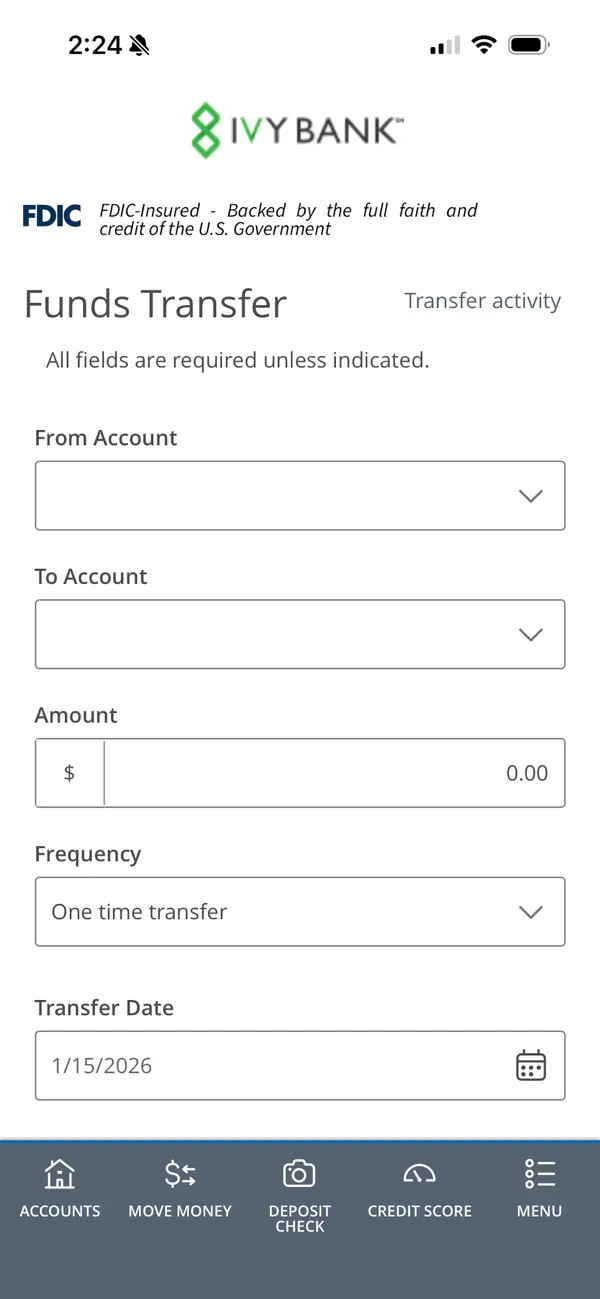 Screenshot #3 pour Ivy Bank