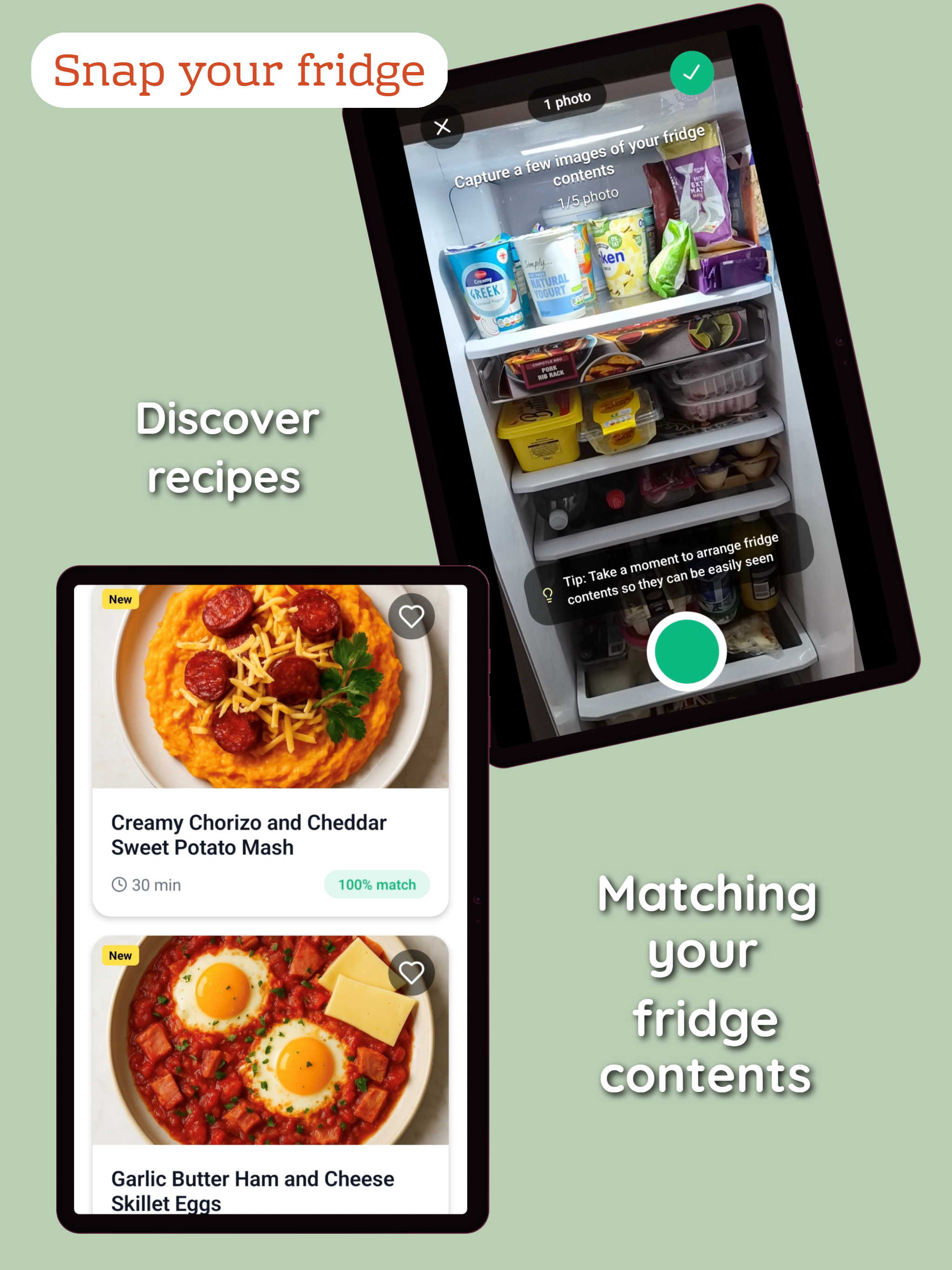 Fridge Friend: AI Recipe Ideas