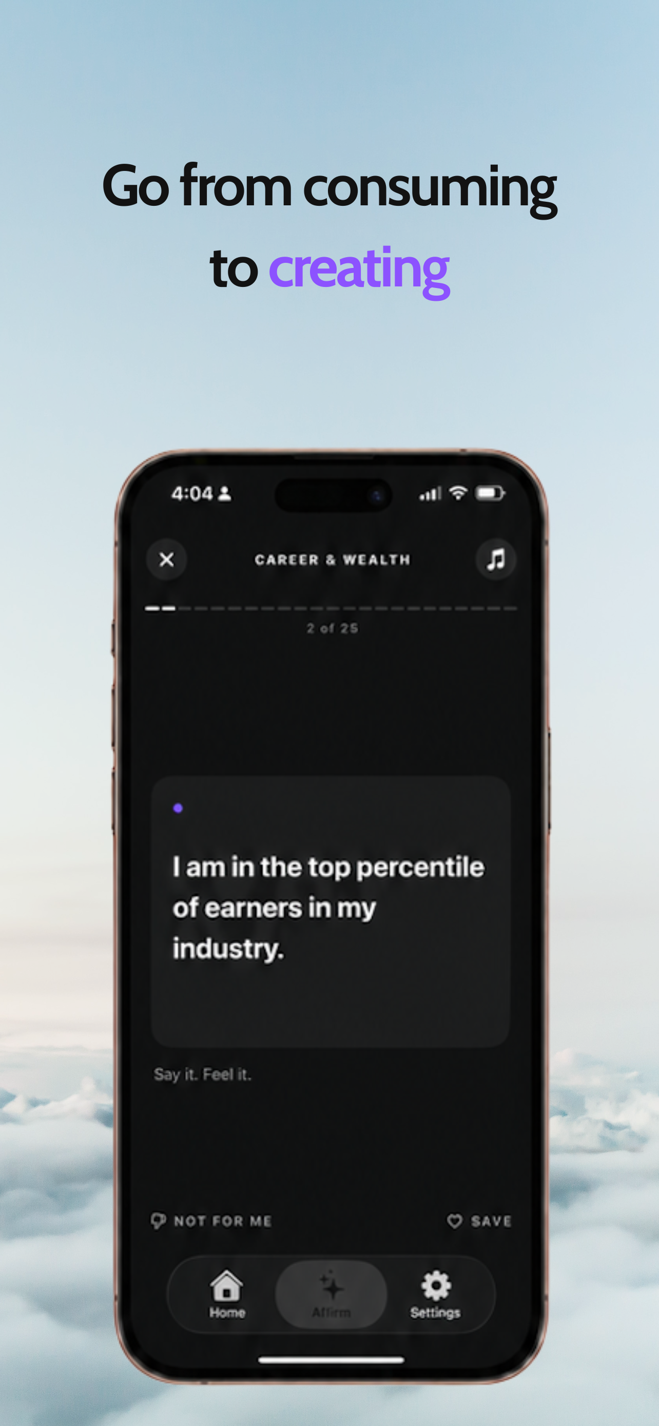 Align First: Affirm To Scroll screenshot 5