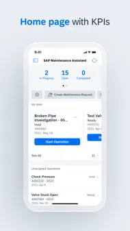 SAP Maintenance Assistant iphone bilder 0
