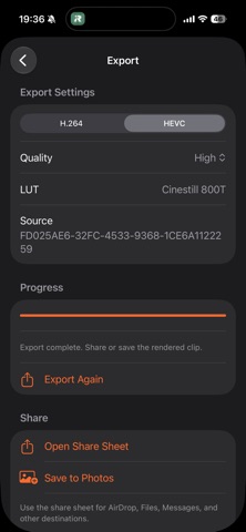 LogGate LUTLab iPhone screenshot